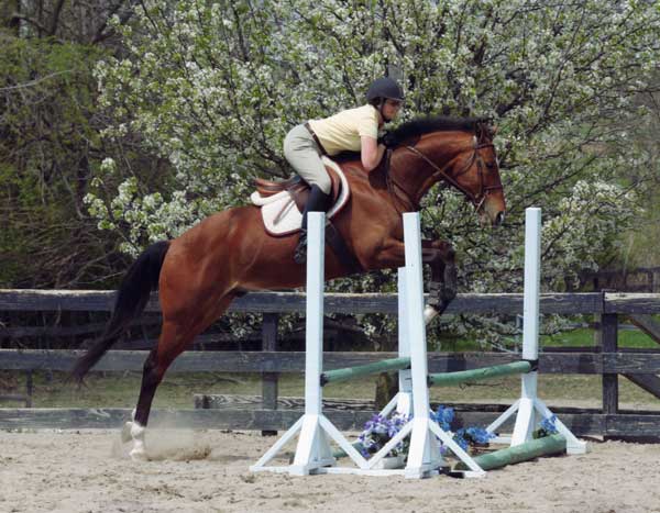 Emily, Mid-Jump