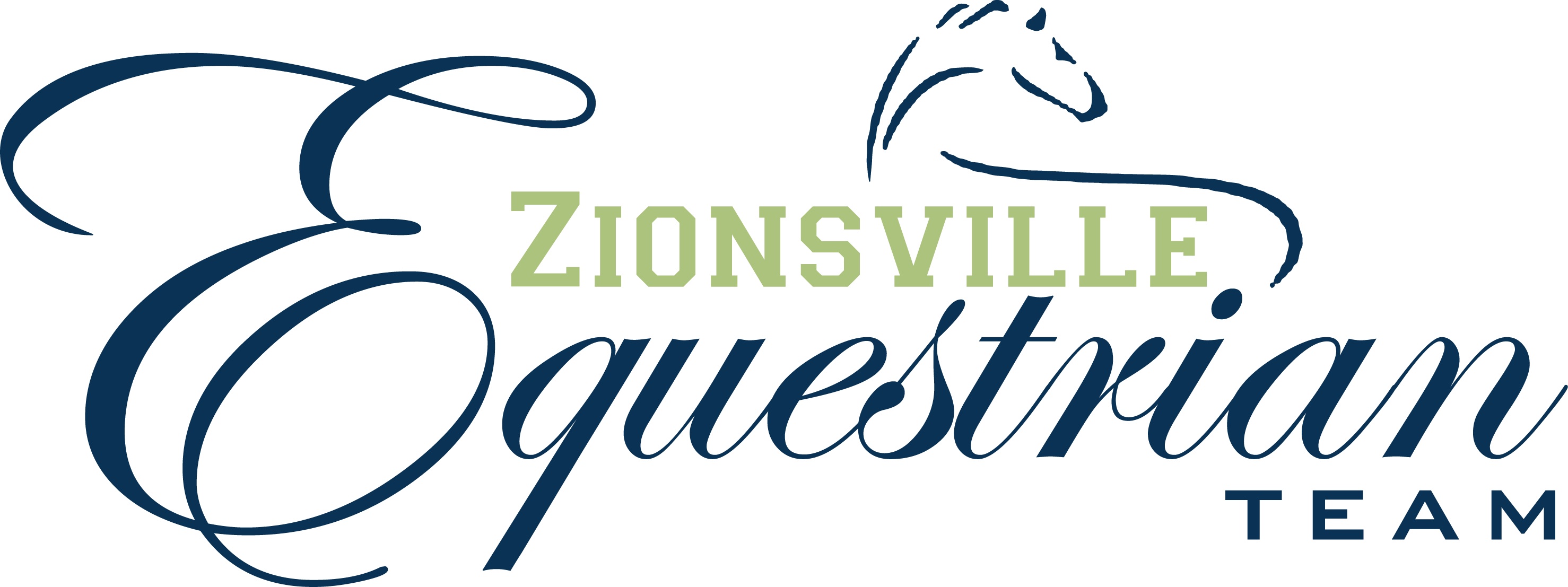 Zionsville Equestrian wide blue